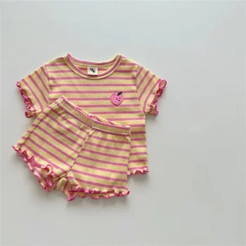 New Baby Striped Short Sleeve 1
