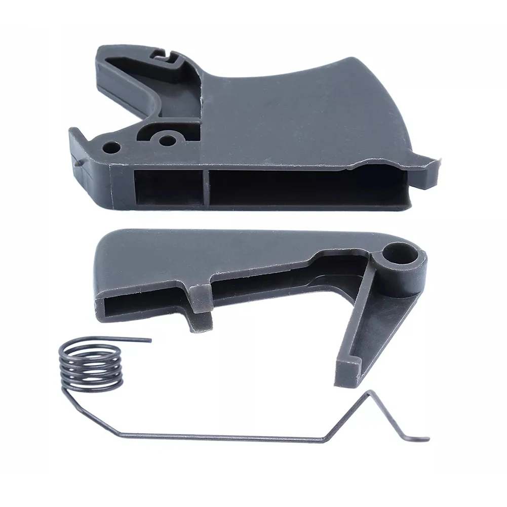 Throttle Trigger Throttle Spring For 445 E 450 Long-lasting Plastic Replacement Parts Throttle Lockout Brand New