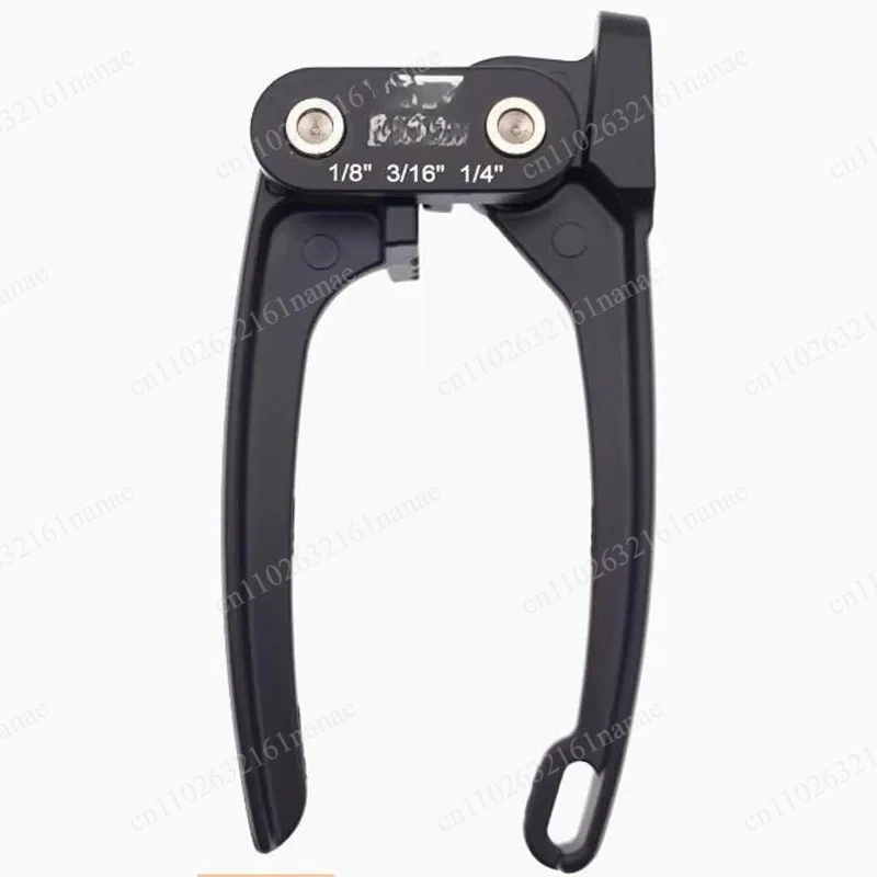 Manual Pipe Bender Tool, 1/8 3/16 1/4 Inch, for Copper Aluminum Stainless Steel Seamless Pipe Bending
