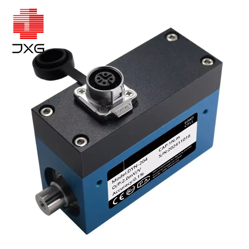 Rotary Dynamic Torque Sensor 0-0.5N.m 1-5N.m High Precision Speed Power Detector for Motor Test Bench & Automation with 1800RPM