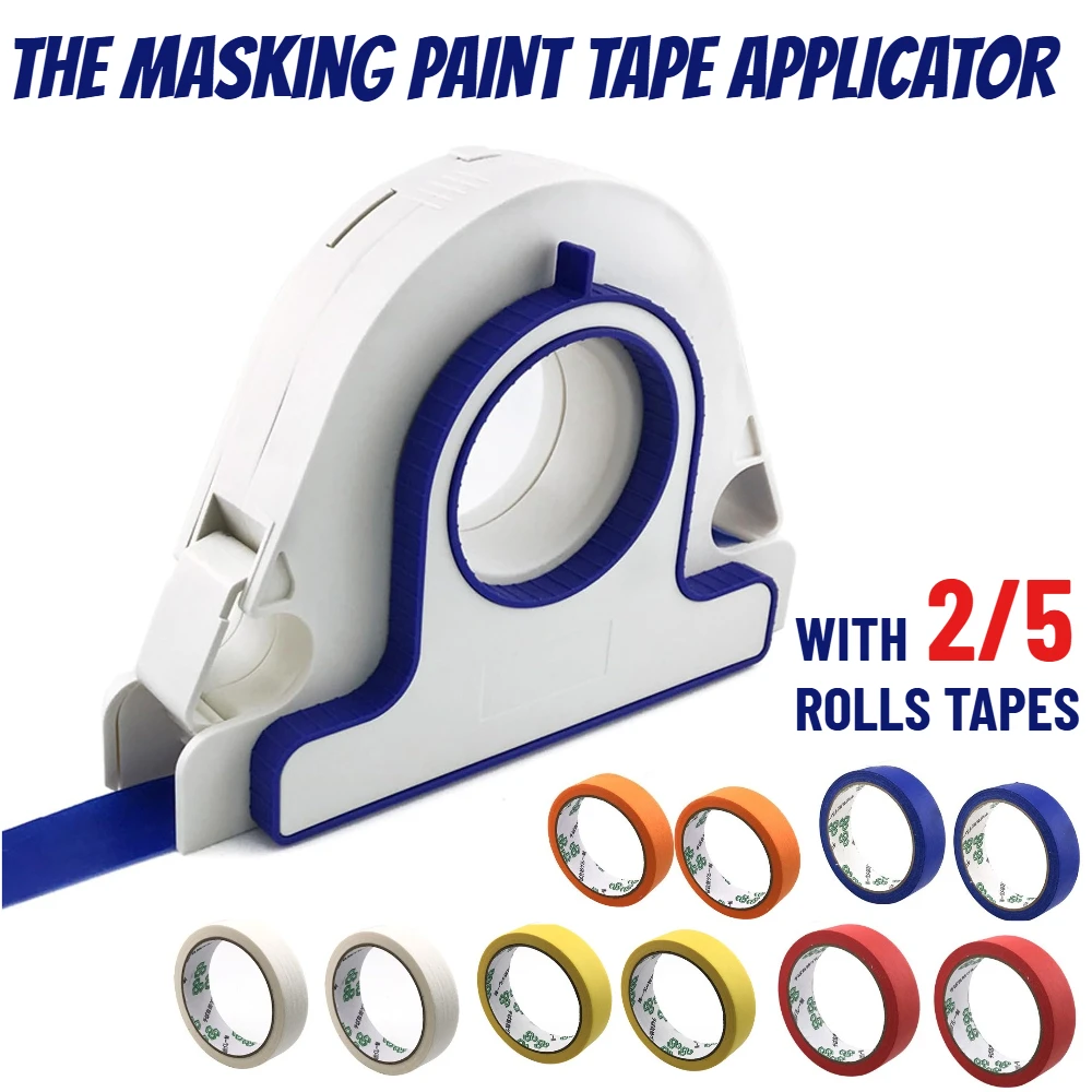 

Аппликатор ленты художника Мастер маскировки со скребком Набор аппликаторов ленты для маскировки краски для отделки стен и пола