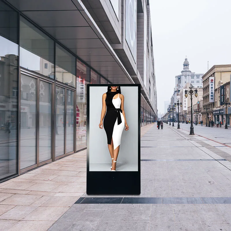 Cosun a Frame Led Advertising Screen Battery Powered Portable Digital Signage Outdoor Digital Kiosk Battery Power