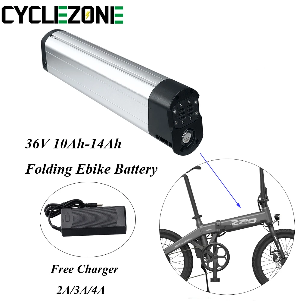 

Removable HIMO Z20 36V 10Ah 250W Folding Electric Bike Lithium Battery 36V 12Ah 13Ah 14Ah Foldable Ebike Bicycle Battery