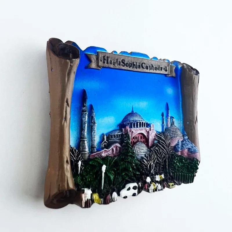 Turkey Istanbul Fridge Magnets Hagia Sophia Travelling Fridge Magnetic Stickers Home Decor Wedding Gifts Tourist Souvenirs