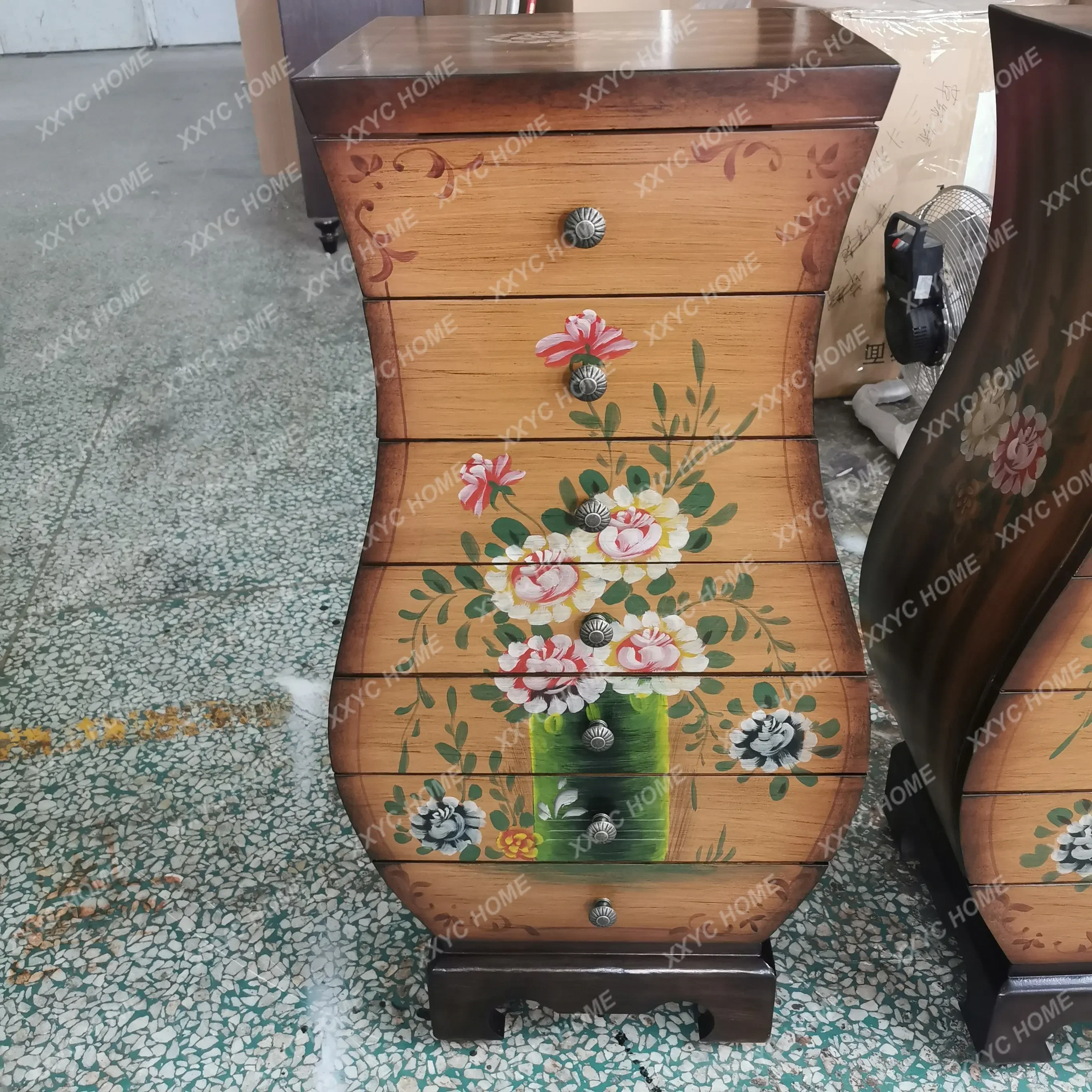 AA vase decorative cabinet bedroom bedside storage small drawer