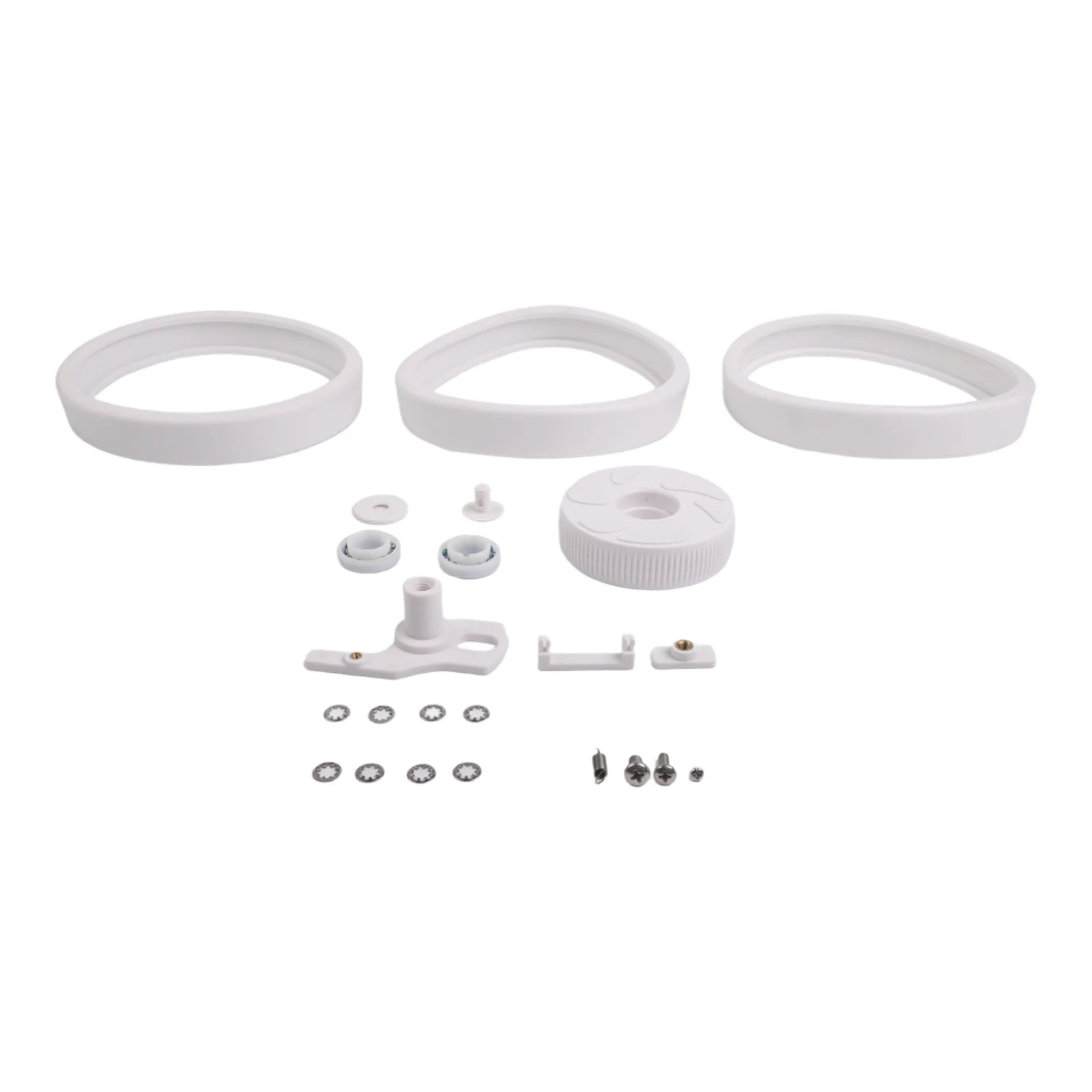 Easy Install Pool Tires C16 Bearing 20*12*20 Cm Pool Cleaner Parts 23 Piece Replacement Kit Long-lasting Performance