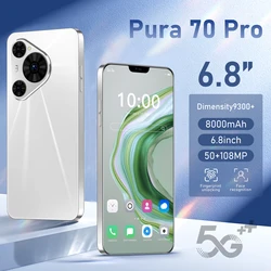 Global Version Pura 70 Pro Smartphone 5G Android 6.8-inch 16GB+1TB  Dual SIM 8000mAh 50+108MP Camera Original Mobile phones