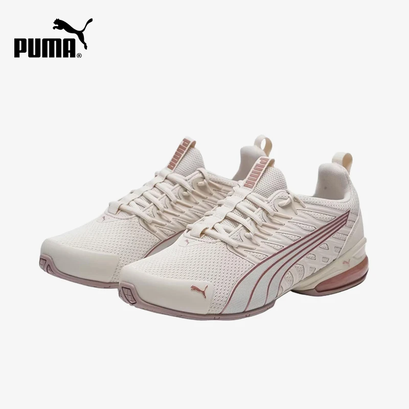 Puma genuine Voltaic Evo Premium new white and pink running shoes 311973-07
