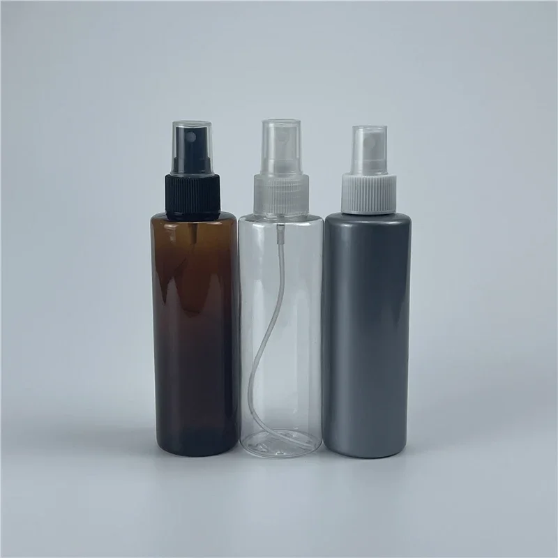 

Transparent Brown Grey 150ml x 40 Empty Mist Sprayer Plastic Bottle For Perfume Toner Spray Pump Container For Cosmetics Packing