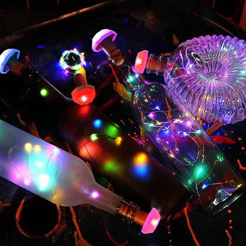 

Solar Bottle String 8Hrs Ip44 Waterproof Long-Lasting Lamp For Wedding Christmas Party Decoration Wine Light Solar Rope Light