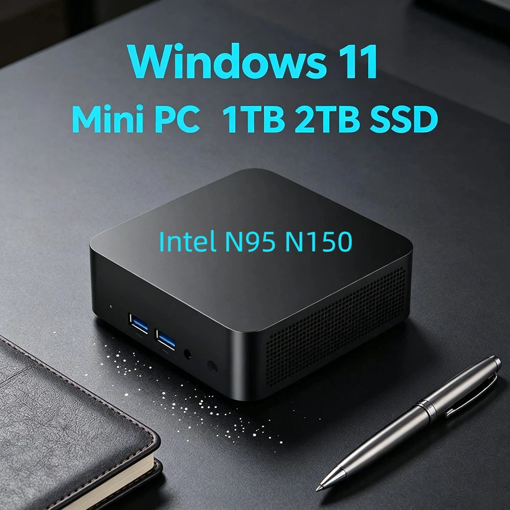 Home Office Windows 11 - Mini PC portable Intel N95 N150