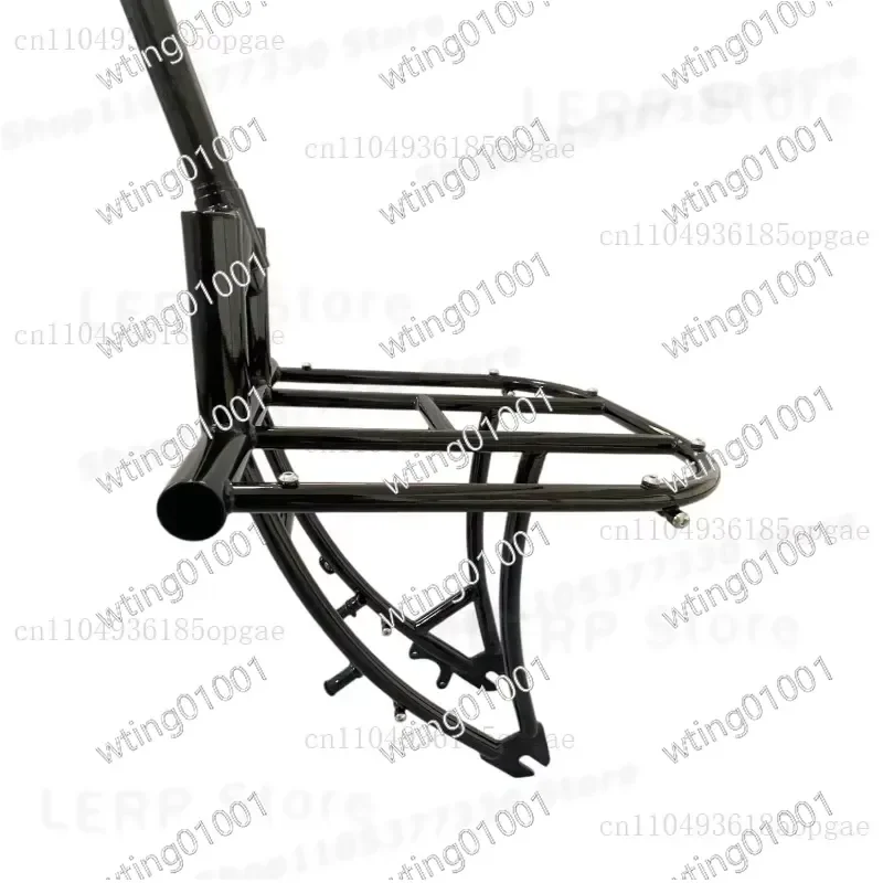 for Steel Open Shelf Front Fork Upgraded Thickened Pipe 28.6mm Port Fits 700C Frame Durable Strong Structure Reliable Cycling