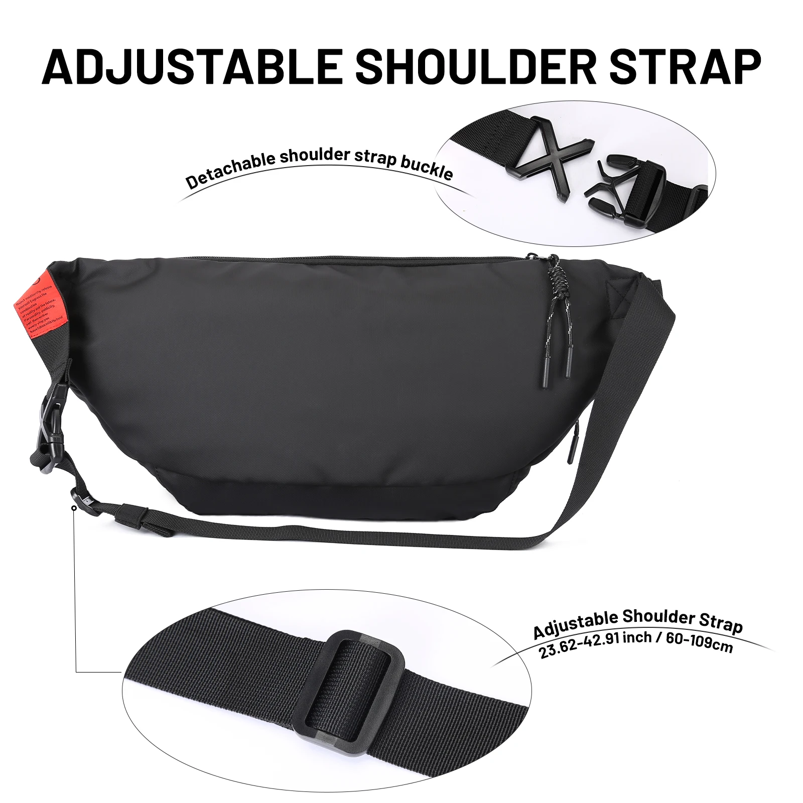 Fanny Packs Waist Pack for Women Men, Fashion Crossbody Fanny Packs Waterproof Mini Waist Bag Belt Bag for Travel Sports Running