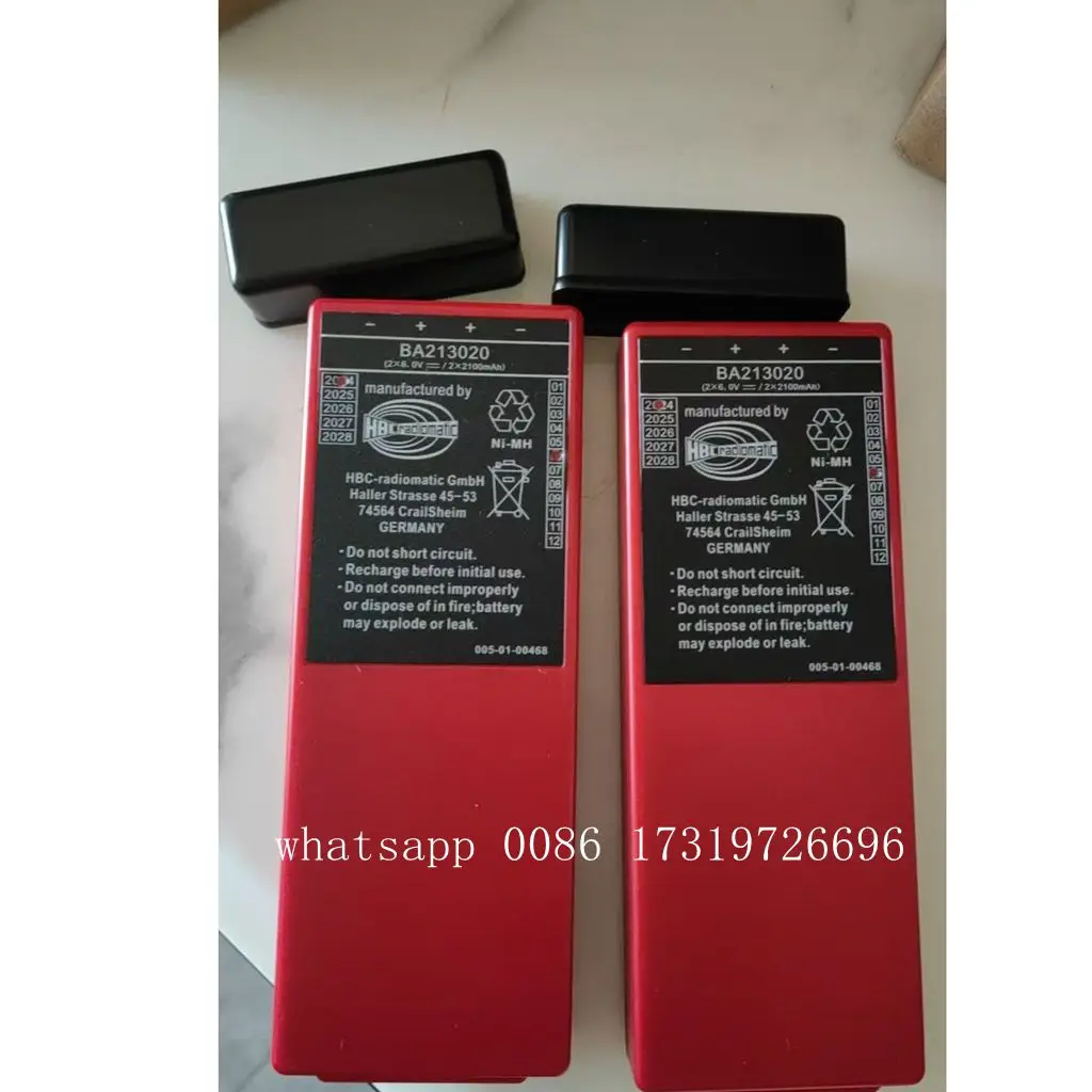 Batería HBC BA213030 BA213020 BA214061 471560 458017 67335006;262269004 putzmeister Control remoto repuestos para bomba de hormigón