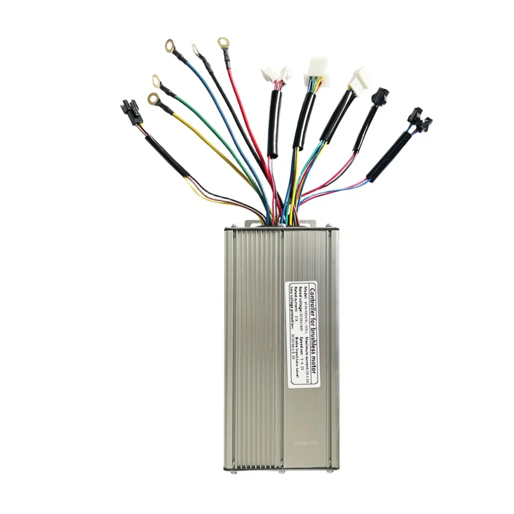 

Лидер продаж, контроллер электрического велосипеда 36/48 В для KT-30A Ebike, синусоидальный контроллер, портативный, серебристый, с для 1000 Вт, часть мотоцикла