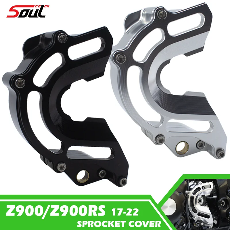 

Motorcycle Sport Front Sprocket Cover Chain Guard Engine Case Crash Fit For KAWASAKI Z900 Z900RS Z 900RS Cafe 2017-2022 20 21 22