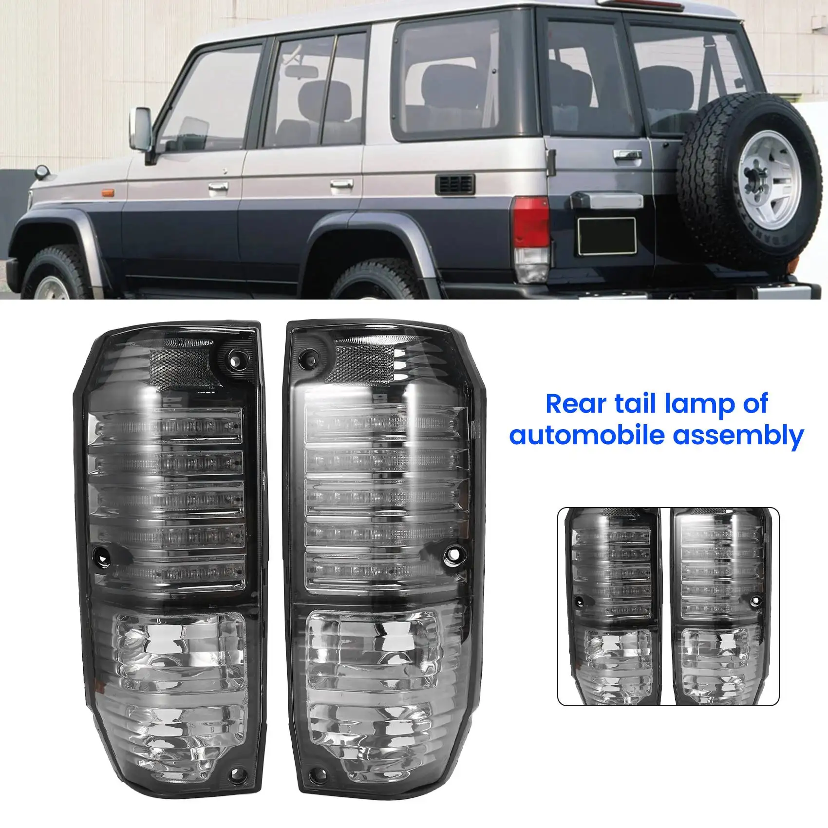 Car Rear Tail Light for Toyota Land Cruiser Prado LC70 LC76 LC77 LJ77 RJ77 FZJ76 GRJ76 HZJ76 4500 Tail Lamp Car Assembly