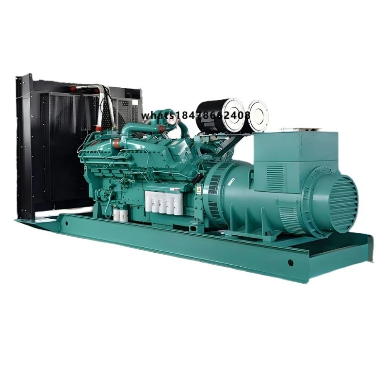 Factory Direct Sales  Generator Set 650kva 700kva Open Frame Auto Start 50/60hz Super Silent