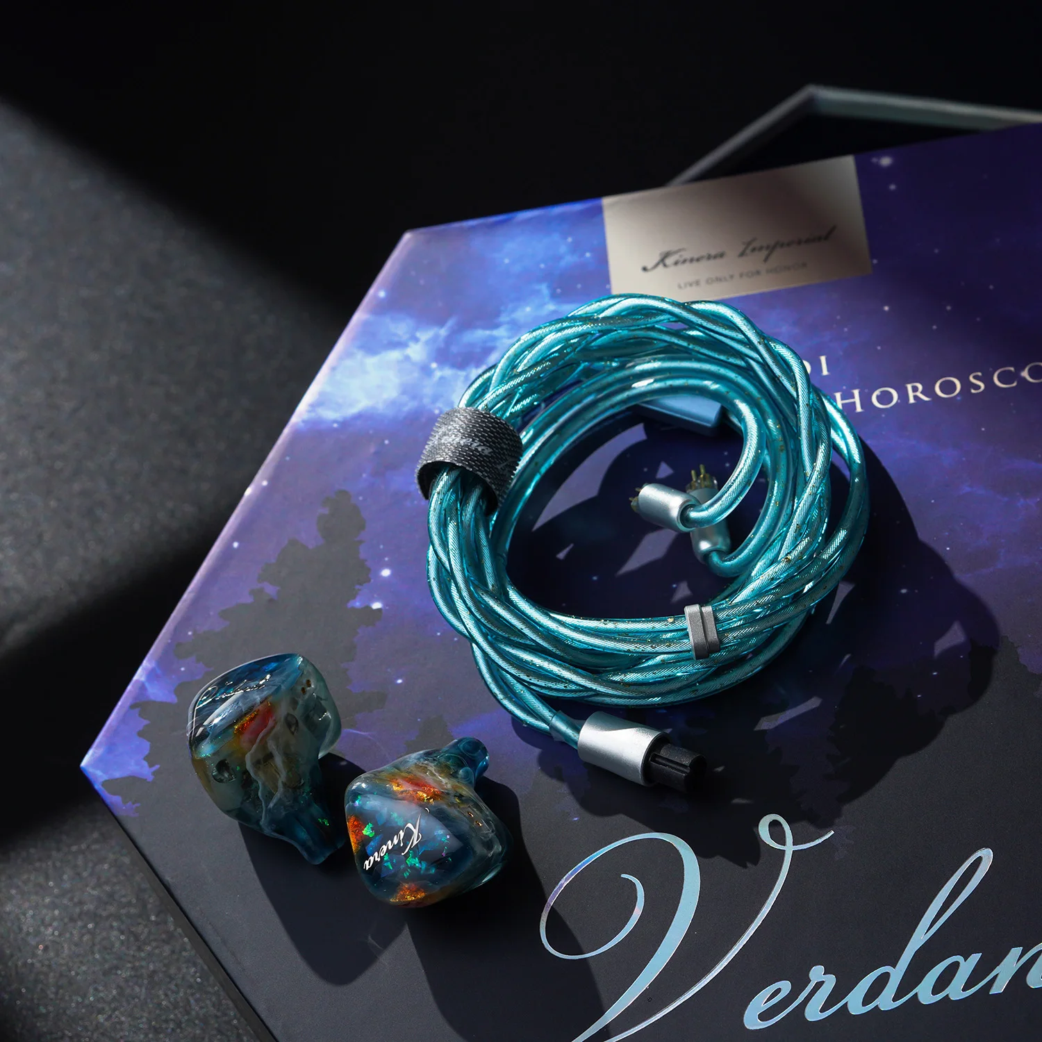 Kinera Imperial Verdandi 1BC+2 Knowles BA+2 Sonion EST+1DD IEM In-Ear HIFI Wired Monitors Earphones for Stage Studio Musicians