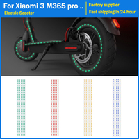 Waterproof Body Radiation Strip For Xiaomi 3 M365 pro 1s pro2 Electric Scooter Reflective Sticker Safe Driving Parts At Night