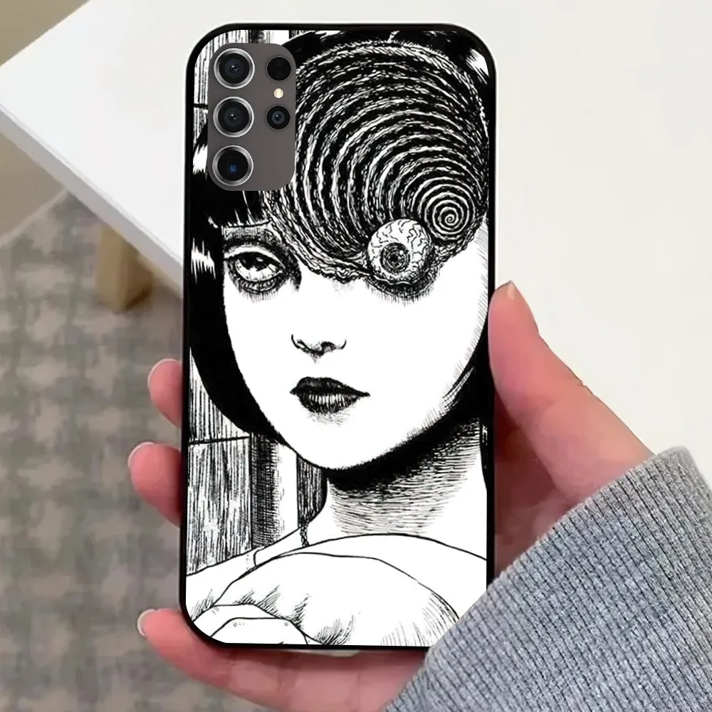 Чехол для телефона Horror Comic T-Tomie Junji Ito для Samsung Galaxy S22 S24 S23 S30 Note 20 10 Plus LITE FE ULTRA Shell