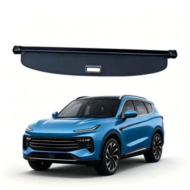 Cargo Cover Trunk Privacy Shade Rear Security Partition Anti-Theft Shield Organizer for Jetour Shanhai T1