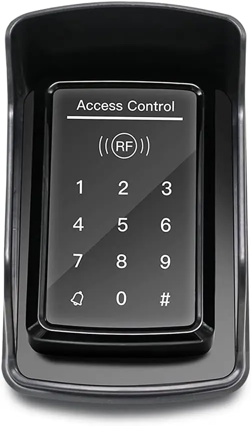 

Universal Touch Panel Keypad for Gate Opener, Magnetic Lock & Door Access, 12V/24V DC, Code or Card Entry