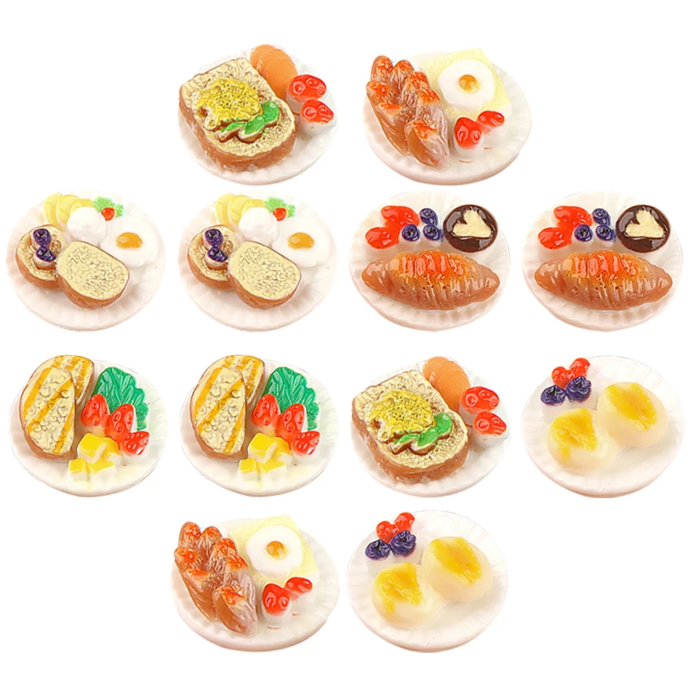 

Simulated Food Mini Play Snack Model Prop Miniature Toy Dollhouse Accessories Fake