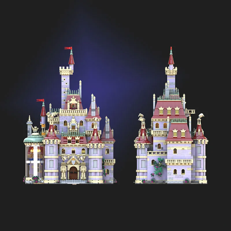 Squisito nuovo prodotto MOC Building Blocks Modello medievale Beast Castle Tecnologia Giocattolo modulare per bambini Regalo Set di assemblaggio fai-da-te