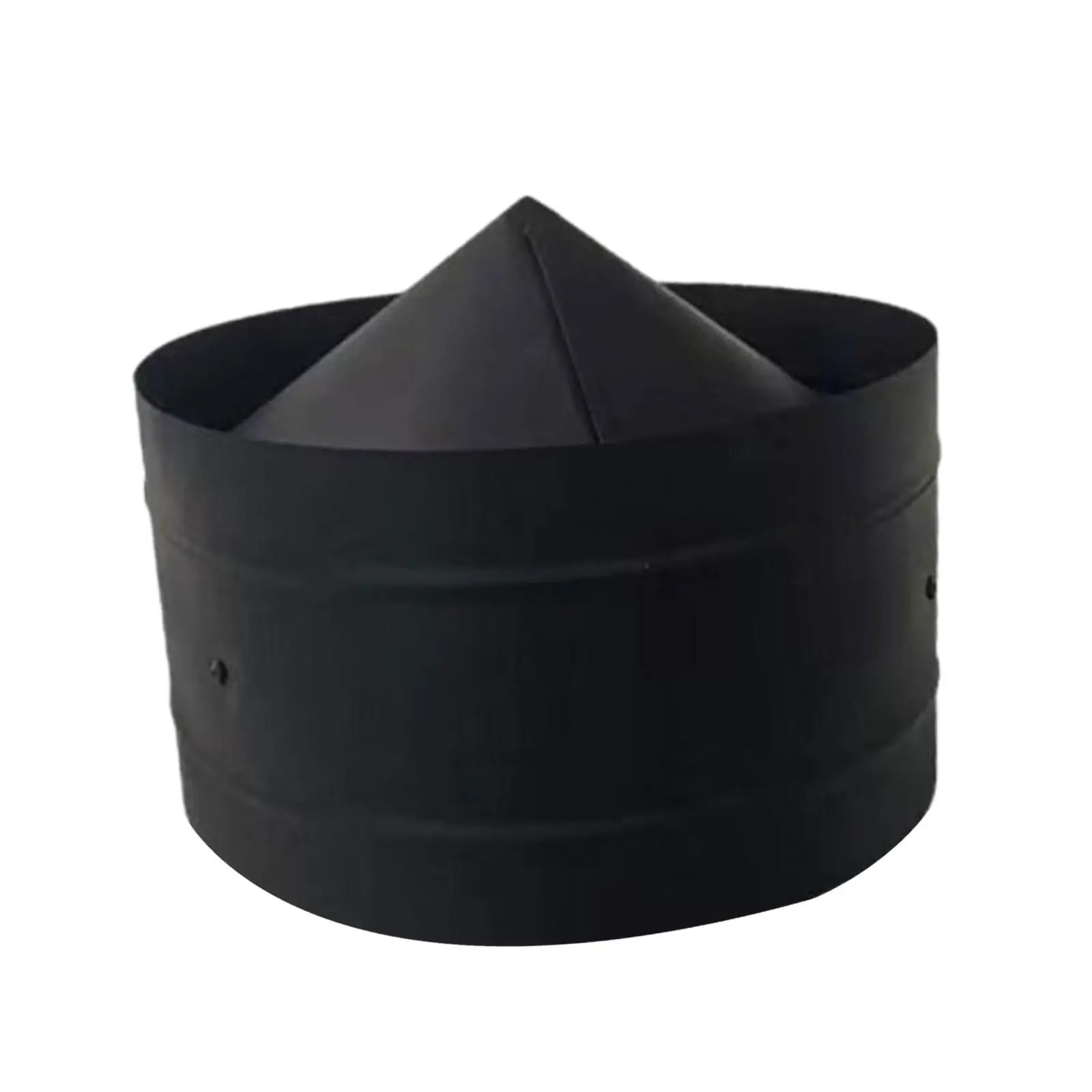 Chimney Rain Cap Flue Cap Stove Pipe Cap Rain Cover Roof Vent Cap for Air Vent Wood Log Burner Chimney Pots Exhaust Pipe Outdoor