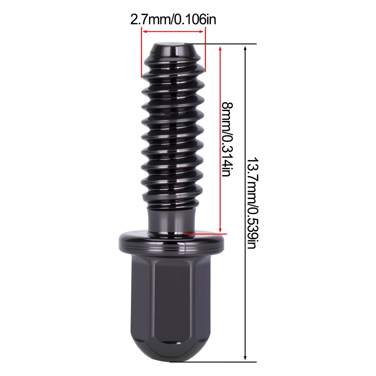 24Pcs M3 Hex Screws with Screwdriver for 1.9 2.2 Wheel Rims – Metal Screws for 1/10 1/8 RC Crawler DIY