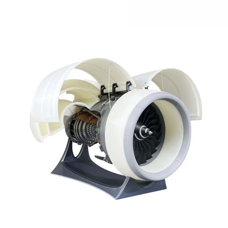 Large size 65cm Rolls-Royce turbofan engine model