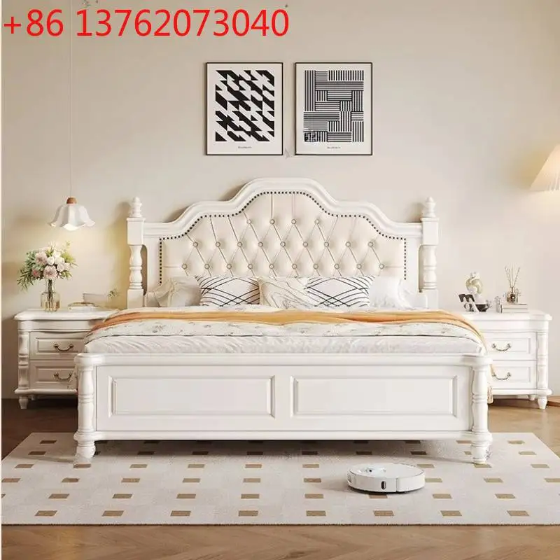

Nordic Luxury Storage Bed House White Designs Modern Loft Bedroom Bed Double Headboards Room Camas Matrimoniales Furniture