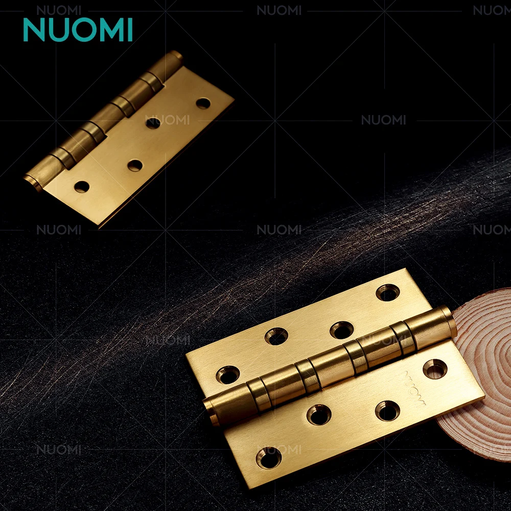 NUOMI Fittings Hardware Concealed Pivot Door Hinge Spring Hinge Closer Door Adjustable Folding Hidden Door Hydraulic Hinge