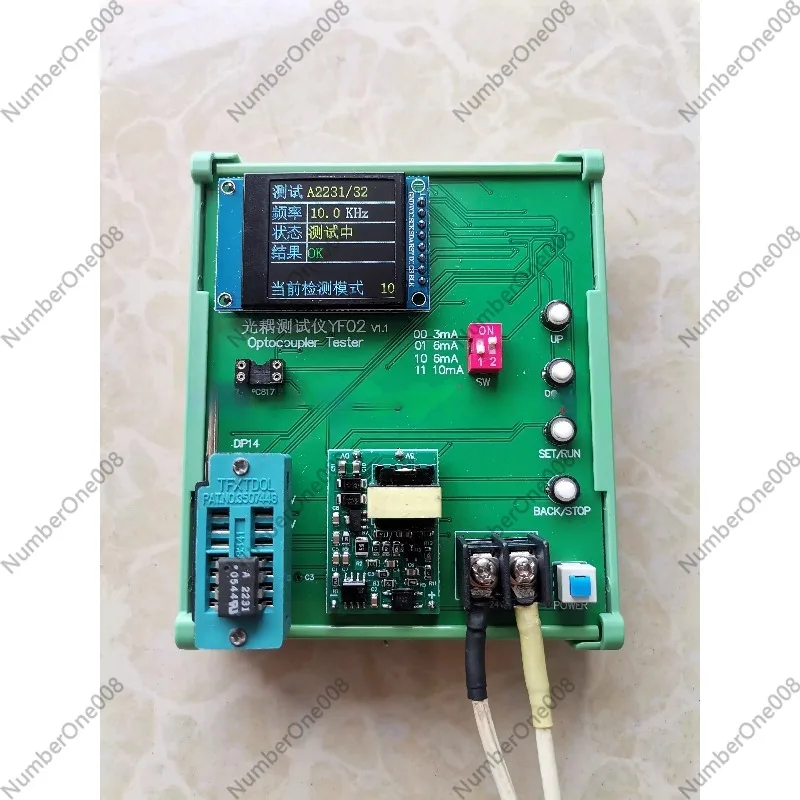 

For Optocoupler Tester IC Tester Detection Board DC24-26V Does Not Include IC