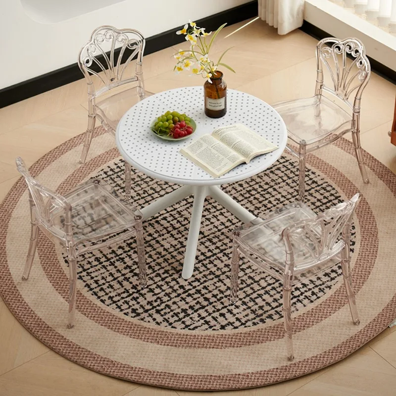 Customized OEM Round Ergonomic Children's Contemporary Sofa Side Table for Living Room and Outdoor Use