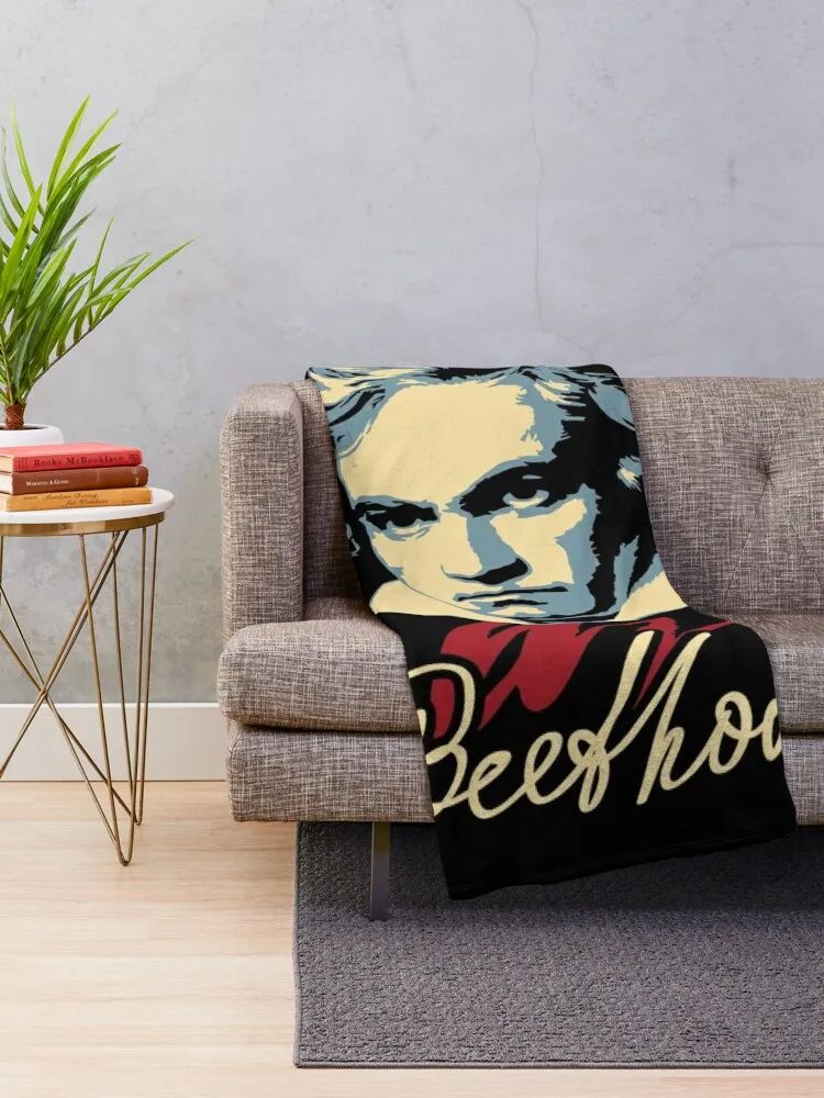 Beethoven Throw Blanket Furrys Loose Giant Sofa Single Blankets