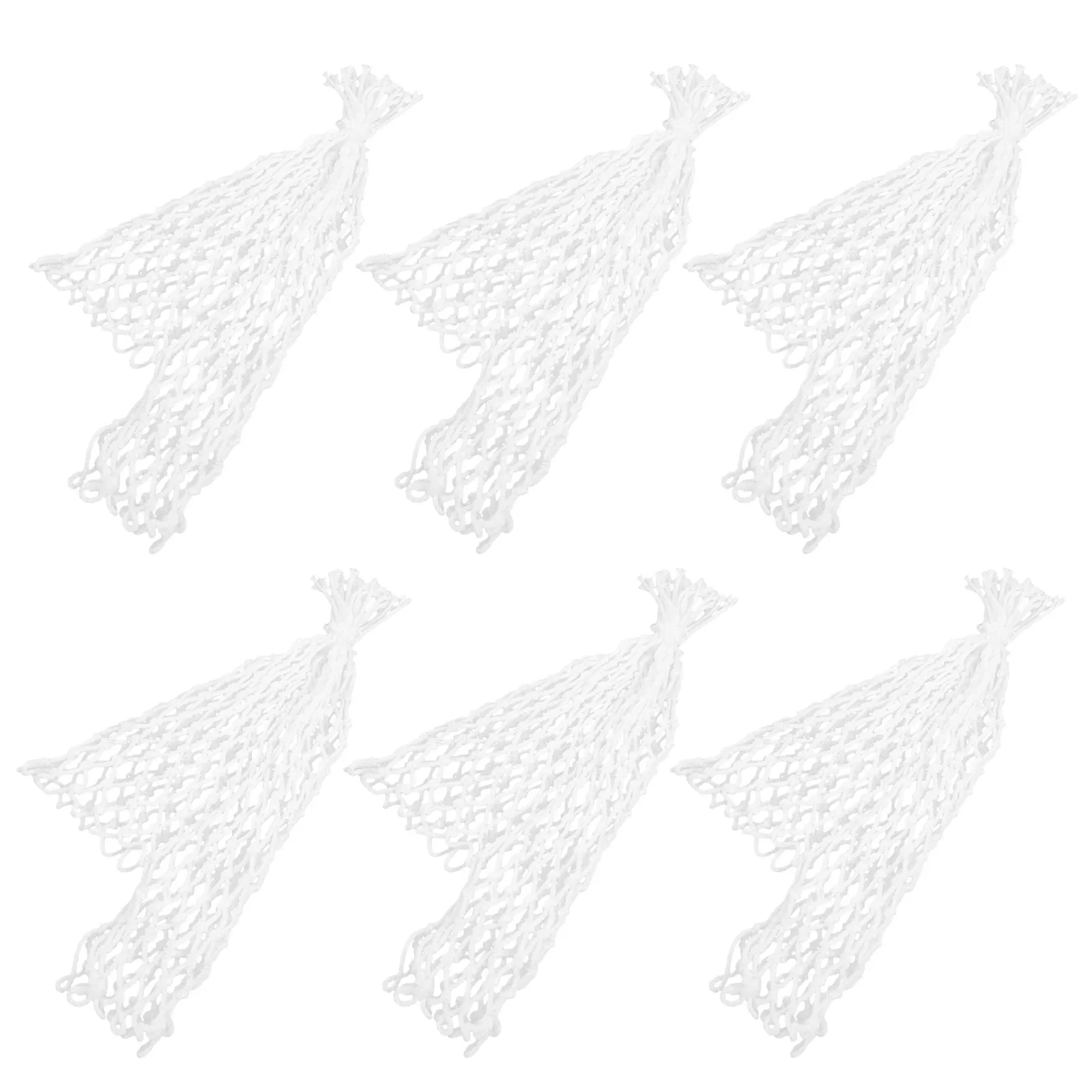 

Набор из 6 прочных хлопковых сеток для бильярдного стола, подходят для спортивных команд, аксессуары для бильярдного стола, для хранения бильярдных принадлежностей