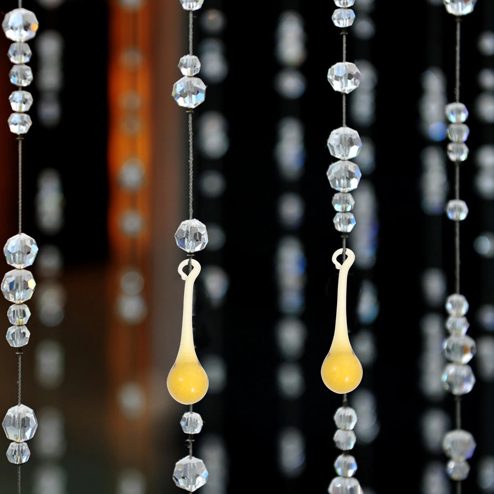 

10Pcs Crystal Pendant Waterdrop Chandelier Crystals Light Hanging Decorations Prism Ornaments Wedding Curtain Decoration Rainbow
