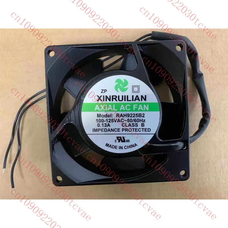 

Original For XINRUILIAN RAH9225B2 0.13A 100V~125VAC 92mm*92mm*25mm 9225 Axial fan