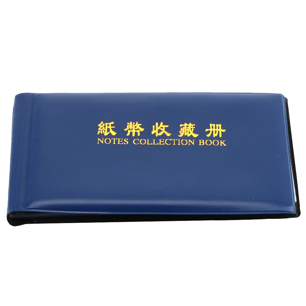 30 Pages Creative Money Banknote Transparent for Collector Gifts Paper Money Collection Album Protective Bag Collection Pockets