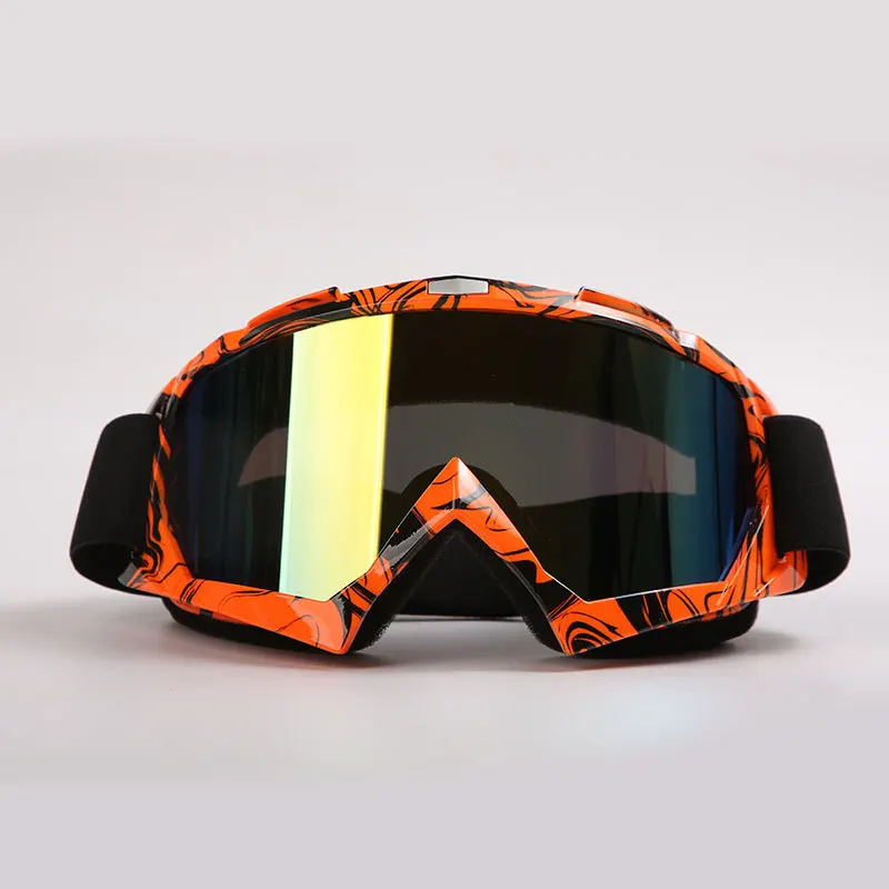 Off-road Motocross Motorcycle Vehicle Glasses Riding Cycling Windproof Skiing Goggles for Boys and Girls Outdoor Ski Mask