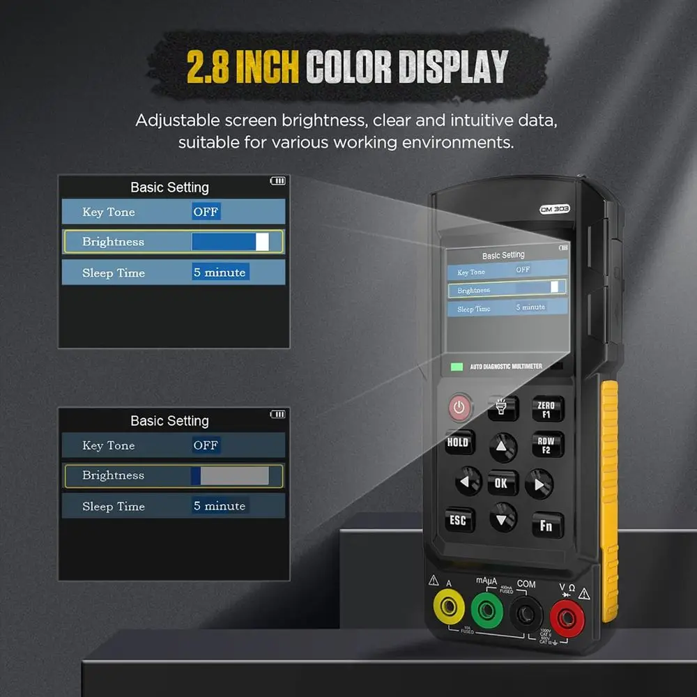 Digital Electrical Multimeter Multimeter Oscilloscope with 12 Functions