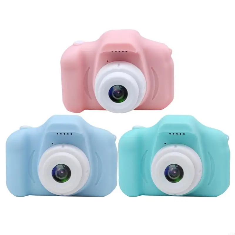 462B Kids Camera 2inches Screen 13Million Pixels Selfie Digital-Cam for 4to12Year Old