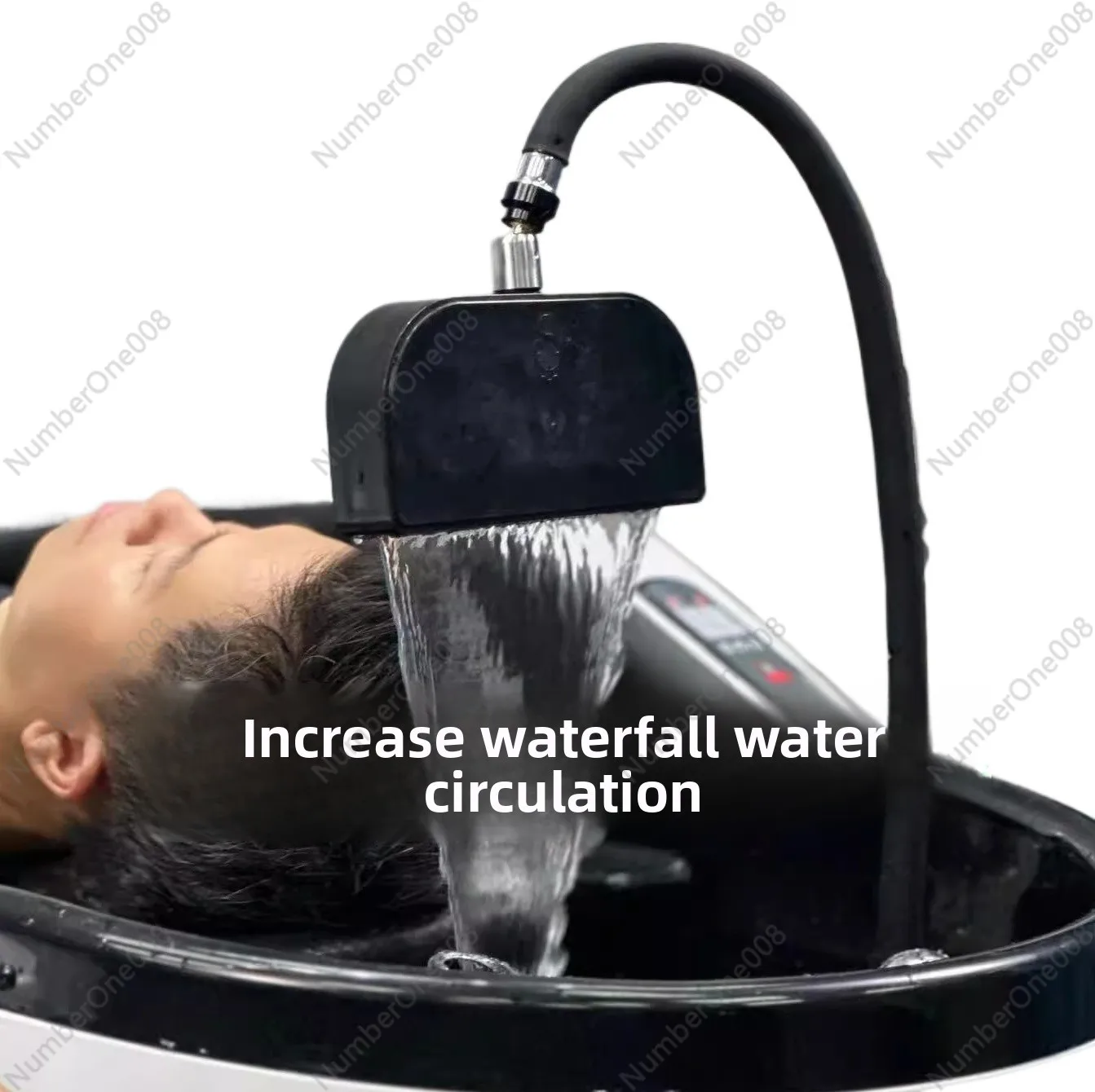 

Кровать с шампунем для циркуляции воды, кровать с насадкой для душа с водопадом, кровать для шампуня для салона красоты