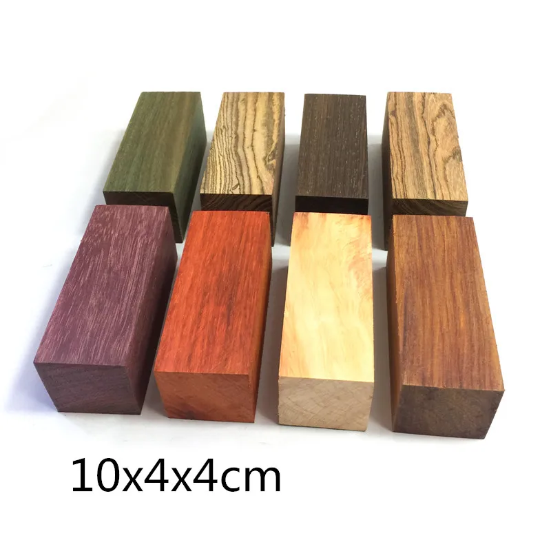 Rosewood Material Wooden Block Purple Sandalwood Rosewood Material Gourd Material Hand Pieces  Walnut 10 X4x4 cm