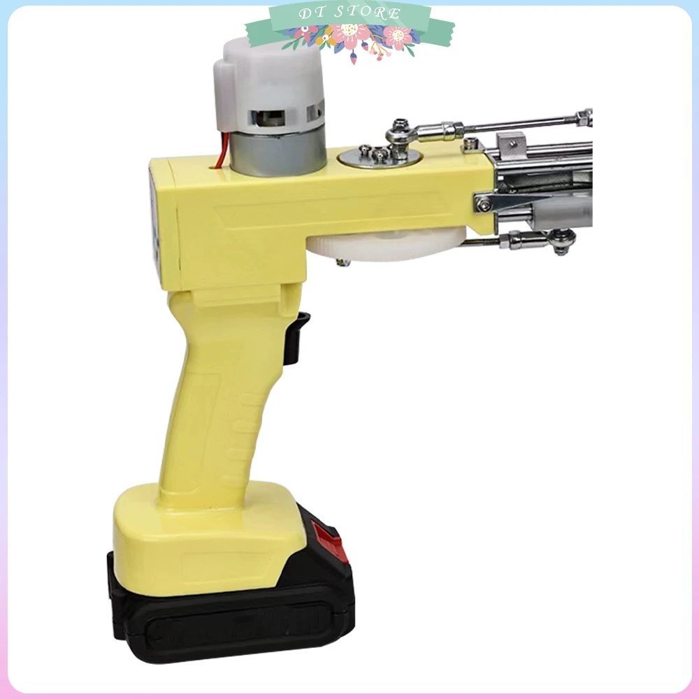 NEW Wireless Tufting Gun 2 IN 1Set Carpet Tufting Gun Electric Carpet Tapis Knitting Tufting Pistol Weaving Flocking Rug Machine