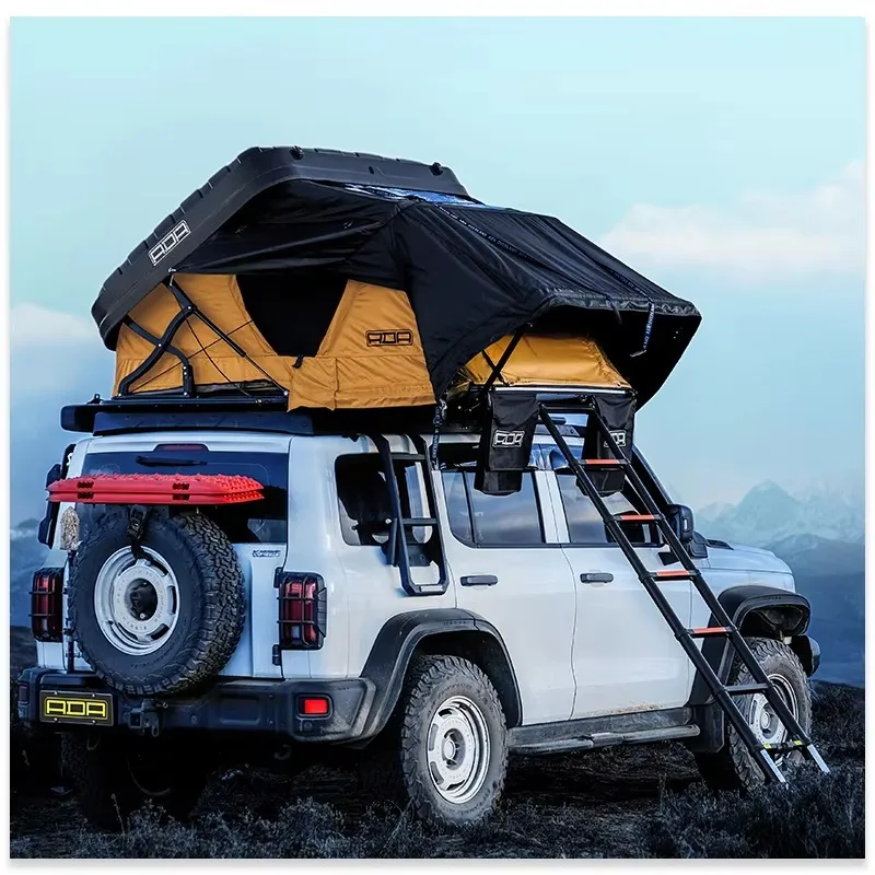 Custom Easy Setup SUV Pop Up ABS Hard Shell Waterproof Family Camping Roof Top Tent for 4WD Off Road Outdoor Camping
