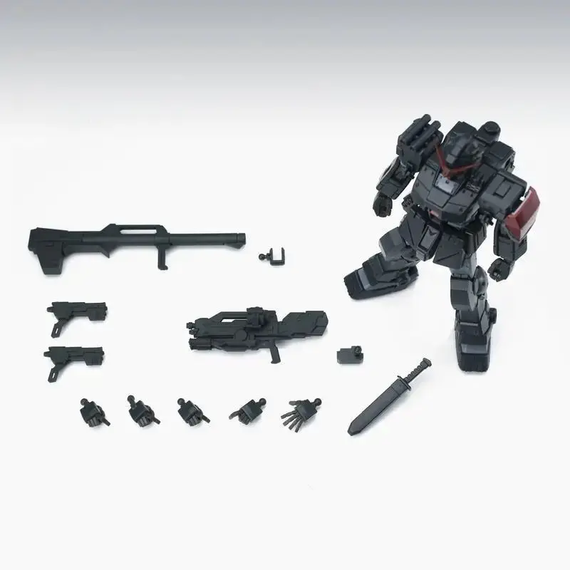 HG 1/144 AK Middernacht Kleur Spartan Jim Water Patch Assembly Model Joint Mobiele Mech Warrior Robot Plastic Kid Speelgoed Geschenken