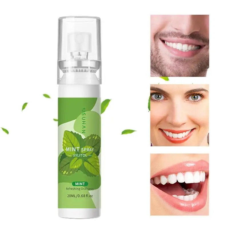 20ml Bad Breath Mouth Spray Oral Care Health Spray for Dry Mouth Mouth Spray Oral Care for Breath Freshening for Outdoor Travel